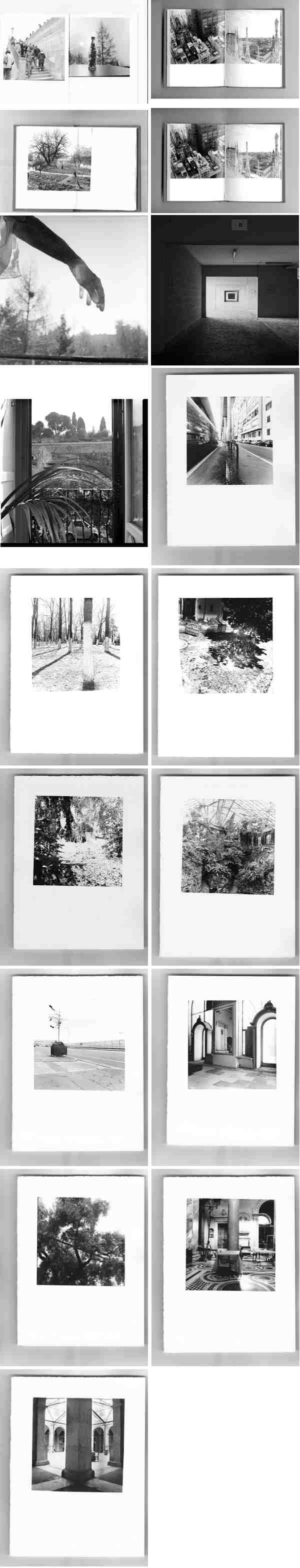 quote, unquote 2016-2016, Analoge schwarz-weiß Fotografie auf Barytpapier, Bildmaße 20x20cm im Rahmen 40x50cm; 15 mal 20cm ungerahmt; 1 Buchseite 10x15cm